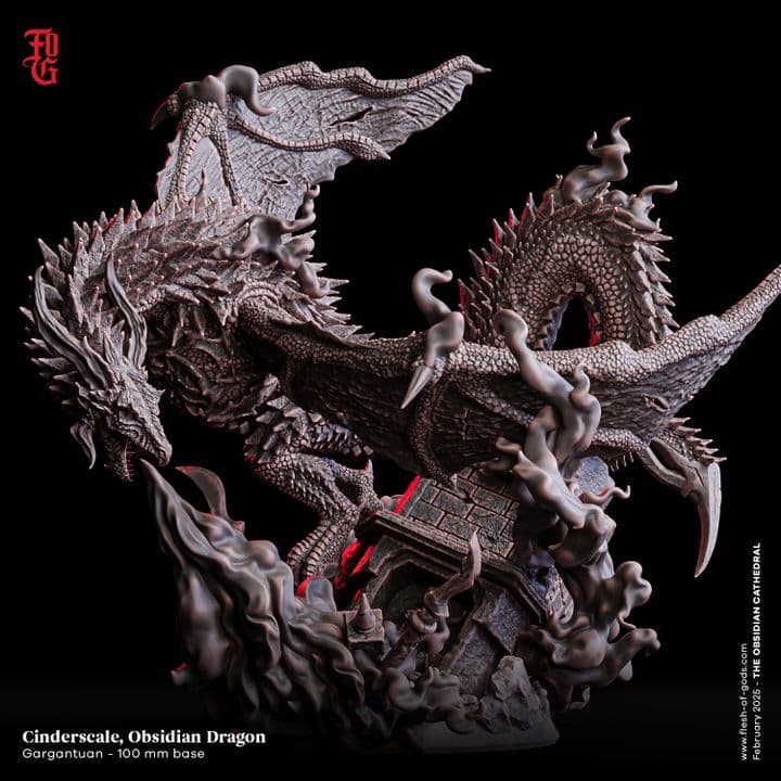 Cinderscale, Obsidian Dragon