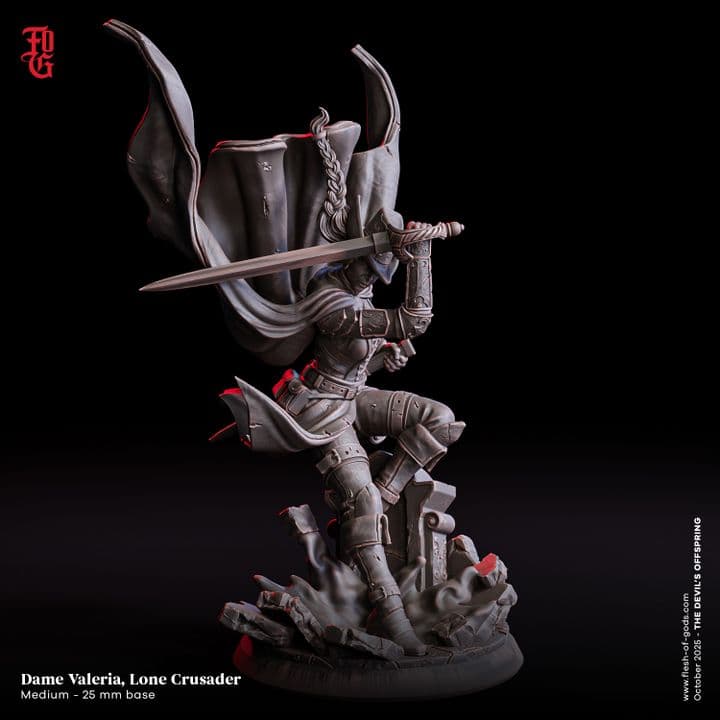 Dame Valeria, Lone Crusader