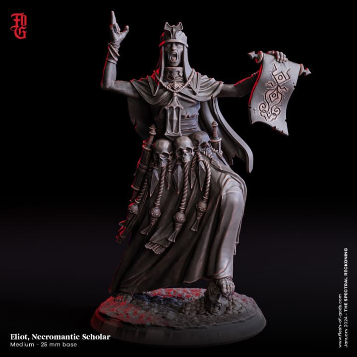 Eliot, Necromantic Scholar