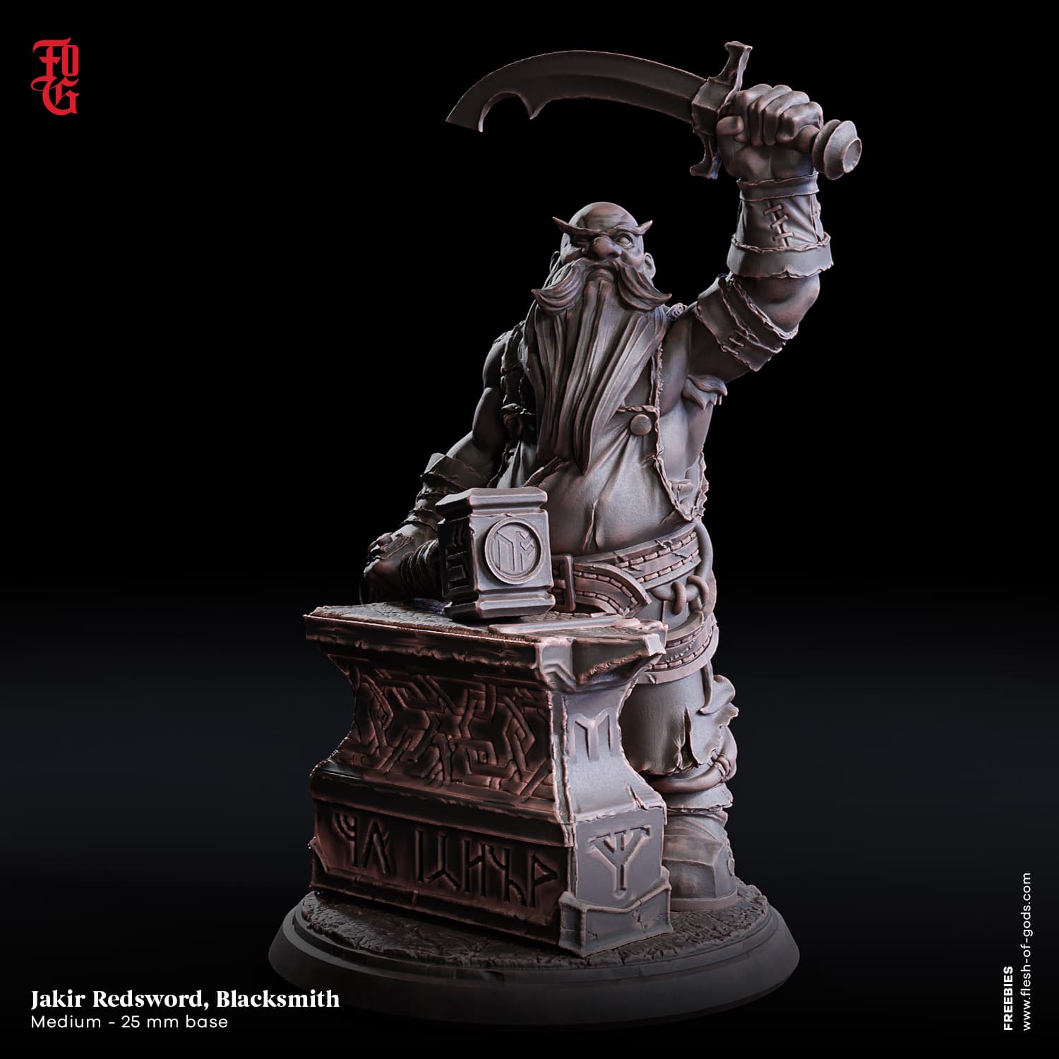 Jakir Redsword The Blacksmith