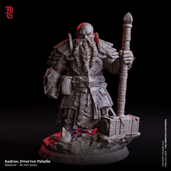Kadrus, Dwarven Paladin