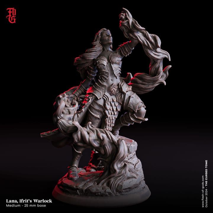 Lana, Ifrit's Warlock