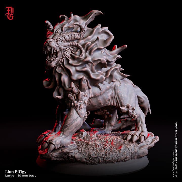 Lion Effigy