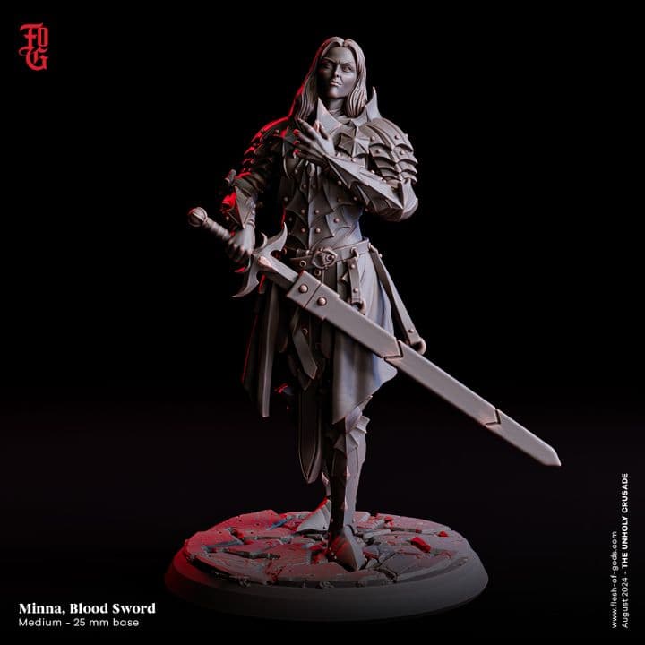 Minna, Blood Sword (Vampire Fighter)