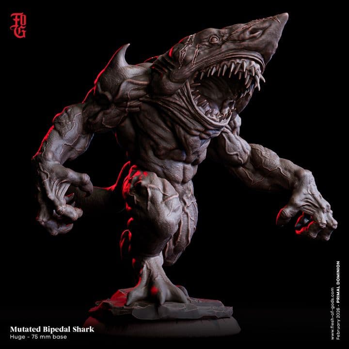 Mutated Bipedal Shark