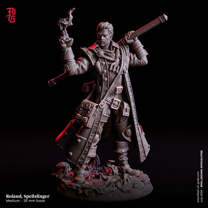 Roland, Spellslinger (Human Sorcerer)