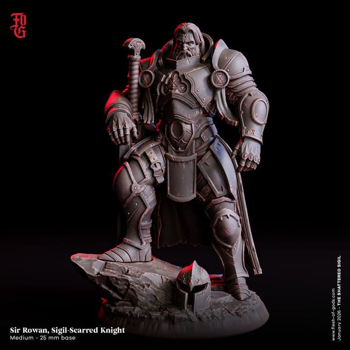 Sir Rowan, Sigil-Scarred Knight