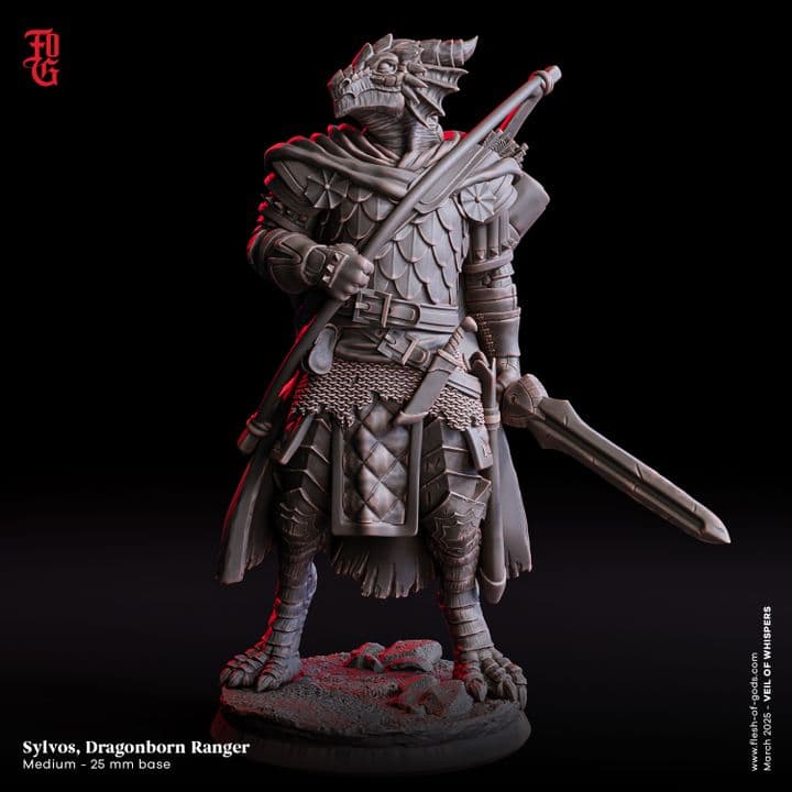 Sylvos, Dragonborn Ranger