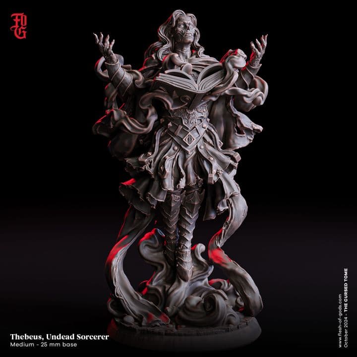 Thebeus, Undead Sorcerer