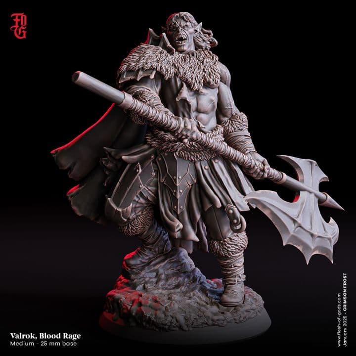 Valrok, Blood Rage