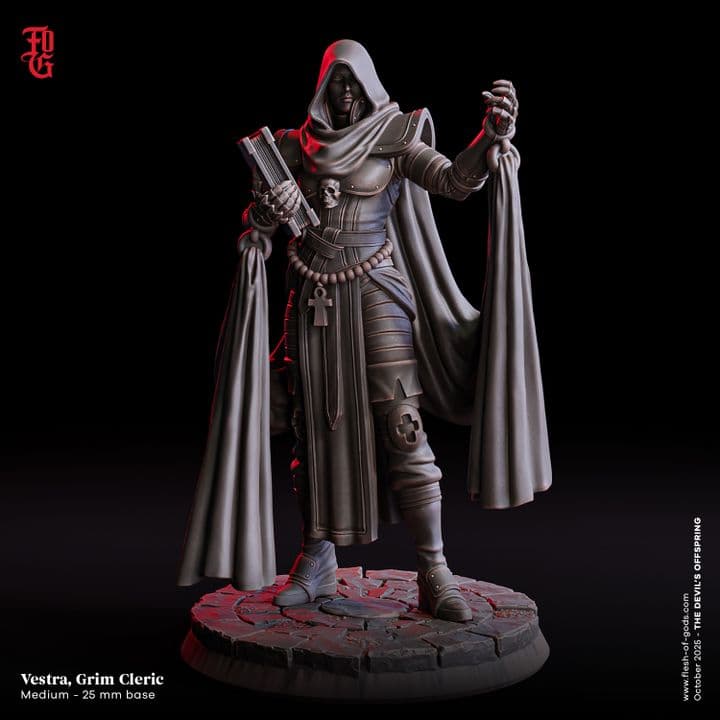 Vestra, Grim Cleric