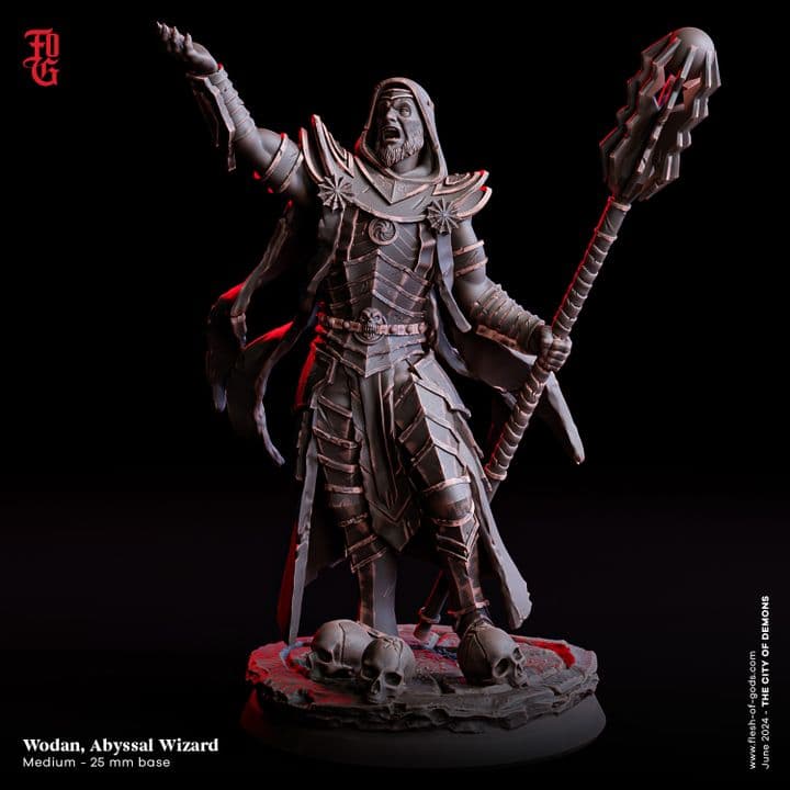 Wodan, Abyssal Wizard (Human Wizard)
