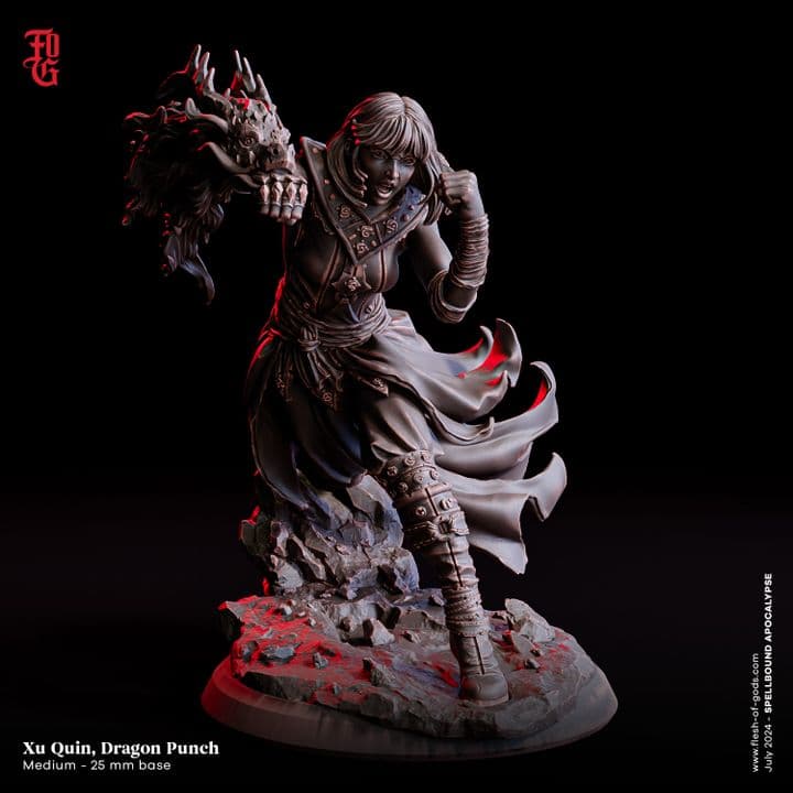 Xu Quin, Dragon Punch (Human Monk)