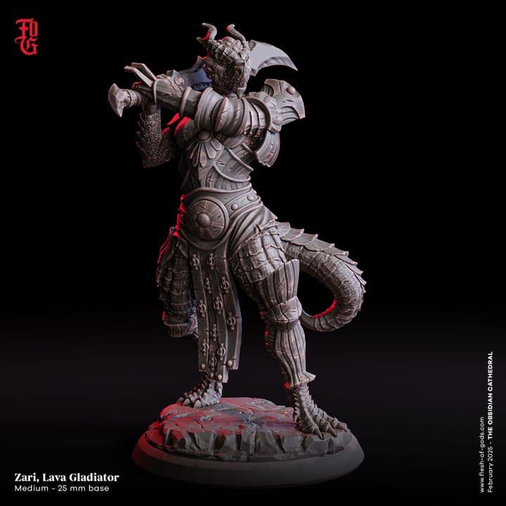 Zari, Lava Gladiator