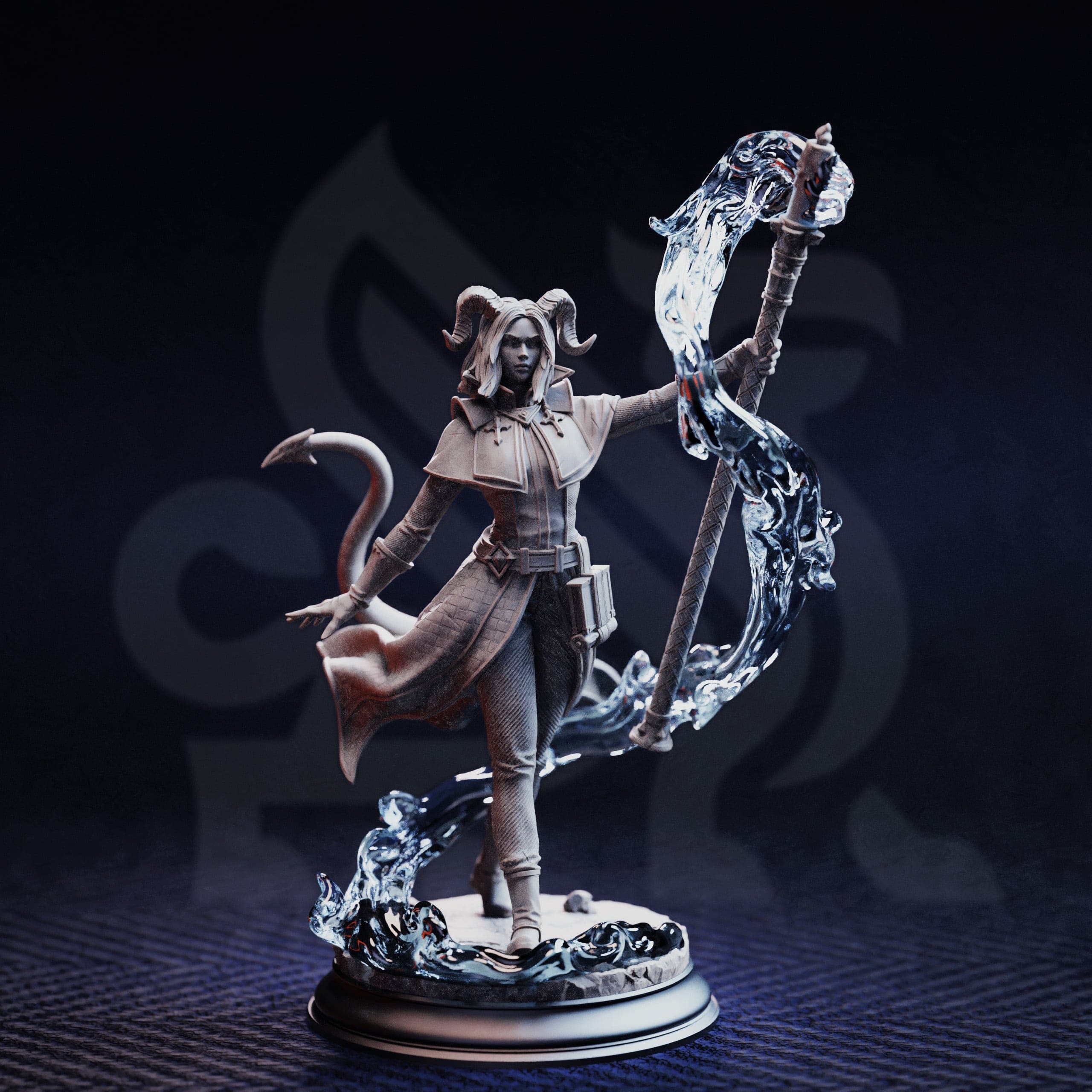 Aria the Faithful – Tiefling Sorceress