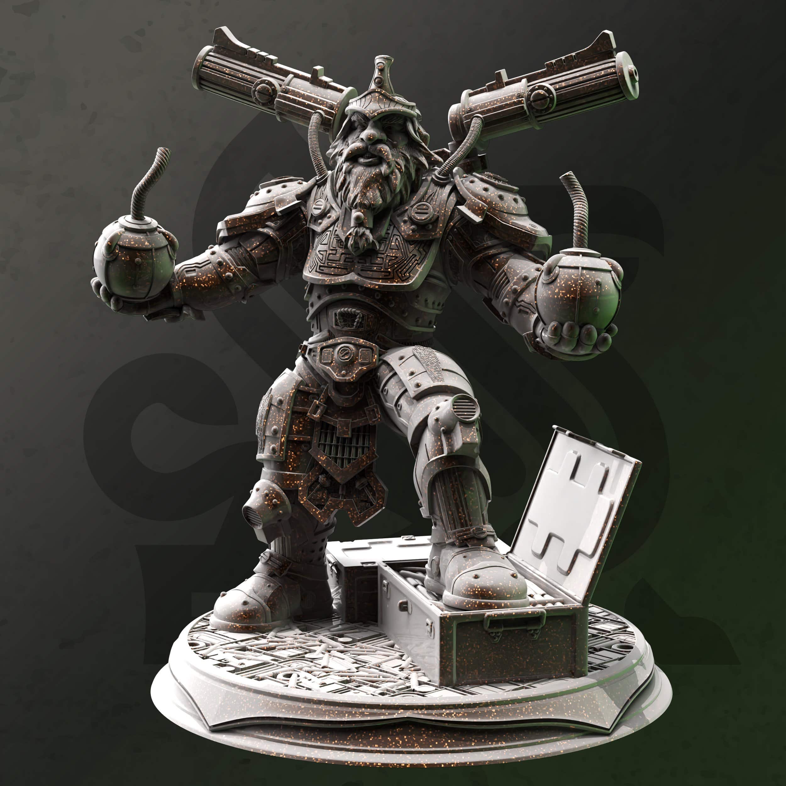 Duktuk – Dwarven Grenadier