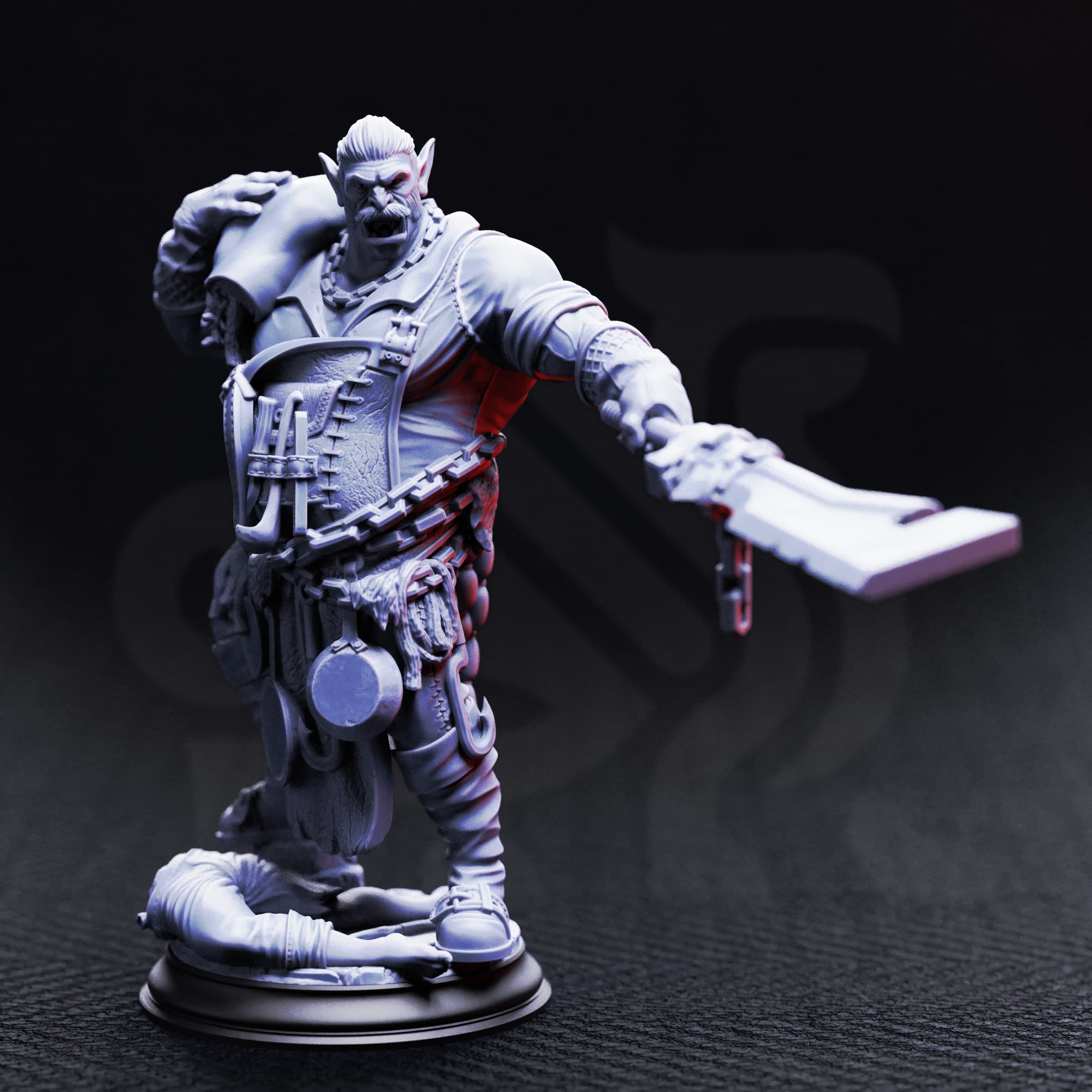 Gunthrak Destraz – Half-Orc Vampiric Chef