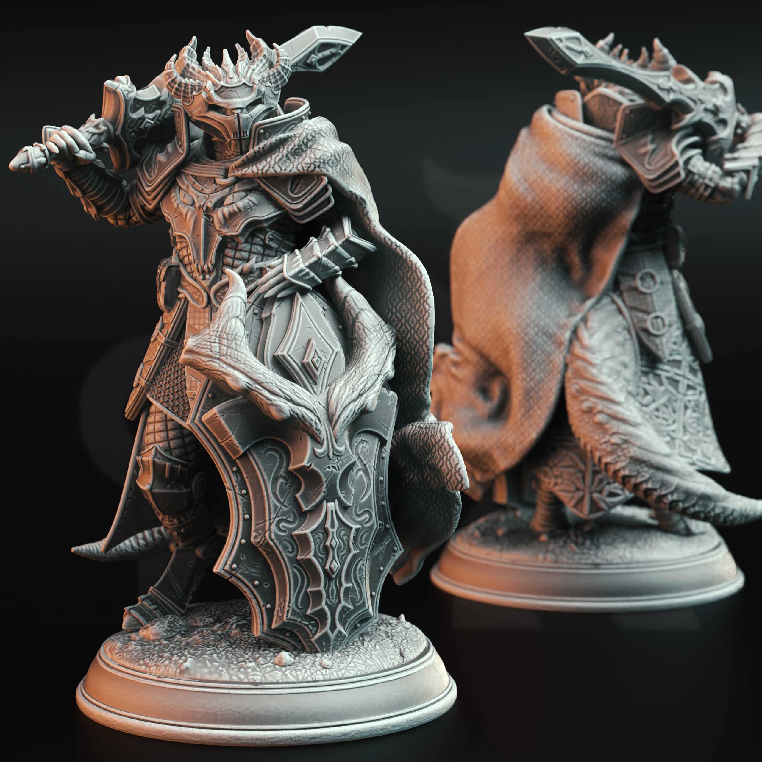 Horakthar – Dragon Commander (3 Poses)