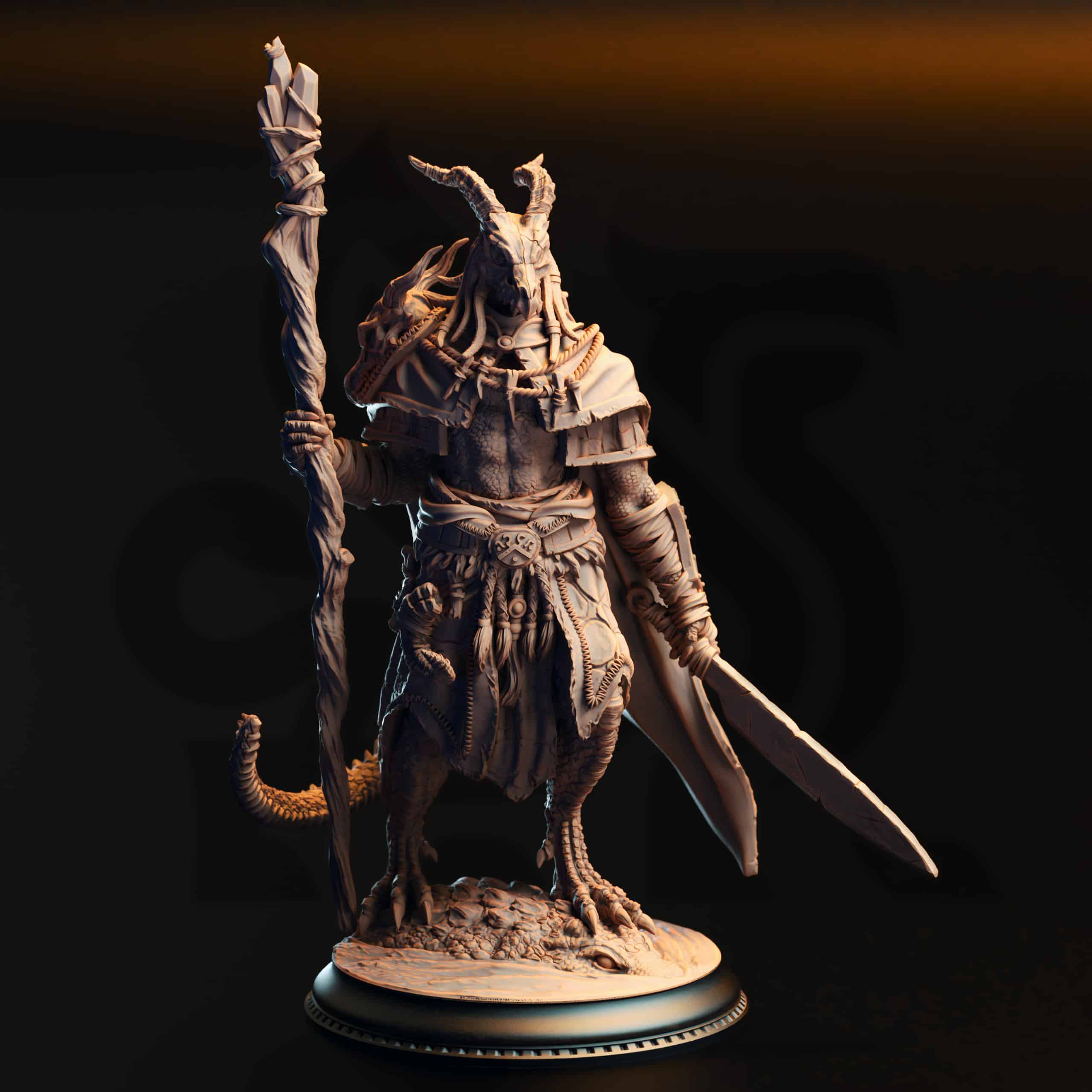 Horzin Ashen-Palm – Black Dragonkin Druid