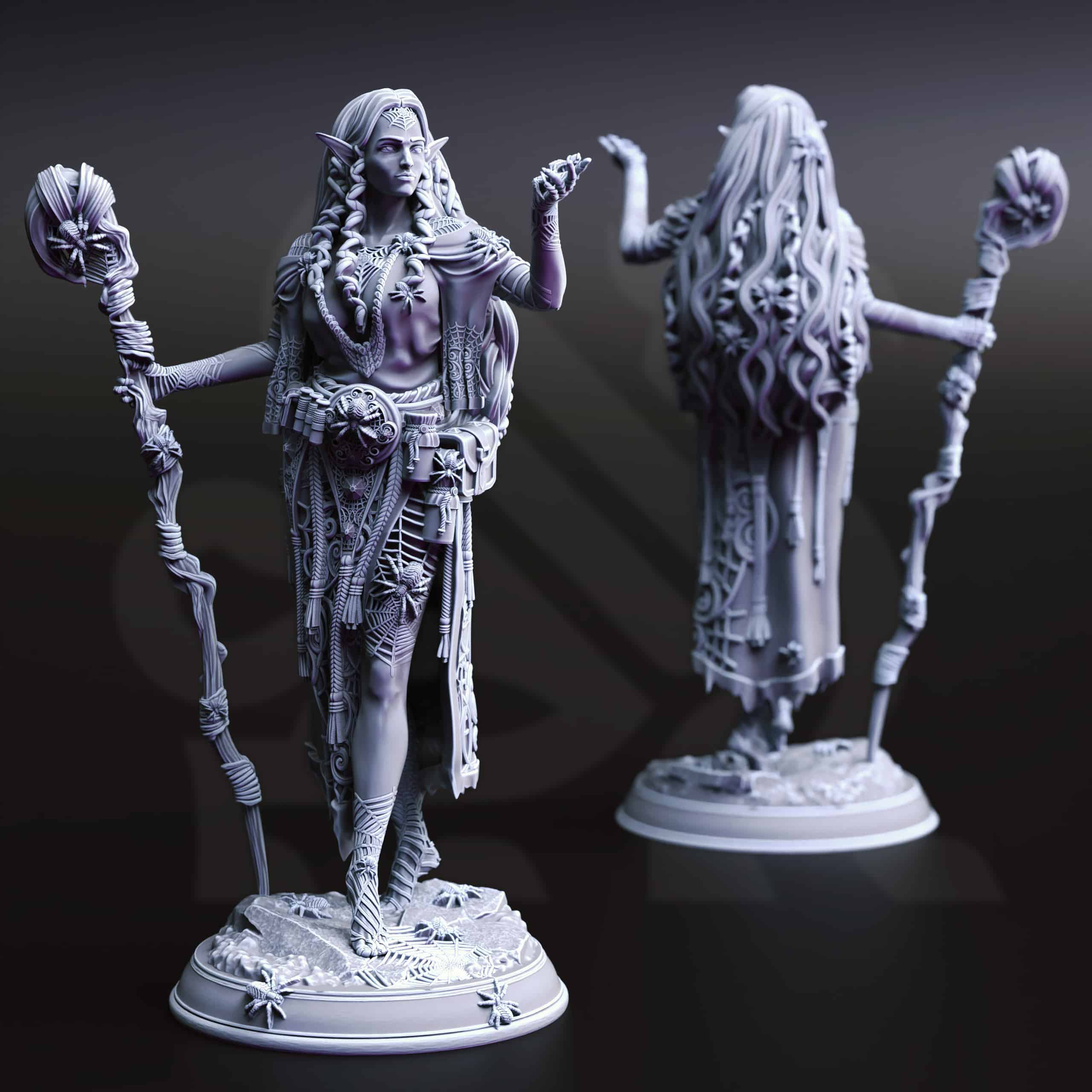 Irinia – Drow Spidermancer
