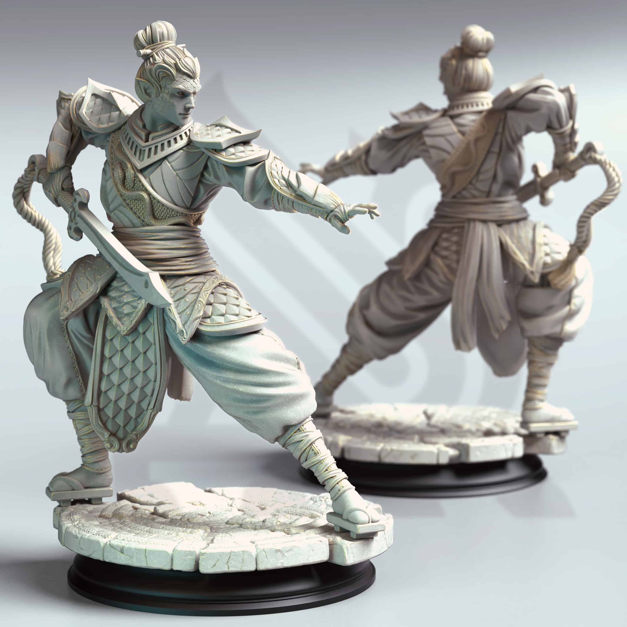 Jin Shi – Serpentfolk Commander