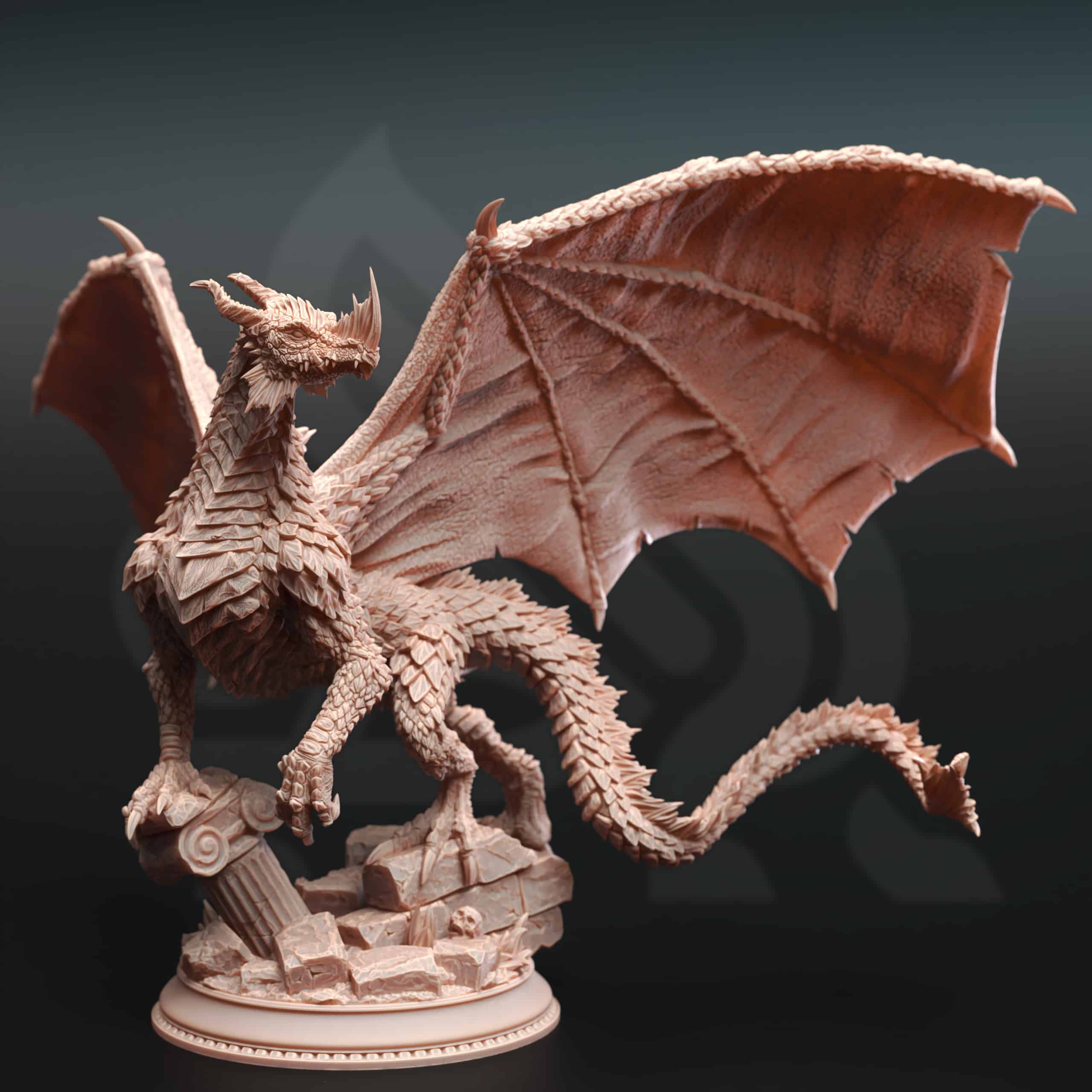 Midorius the Broken – Juvenile Green Dragon