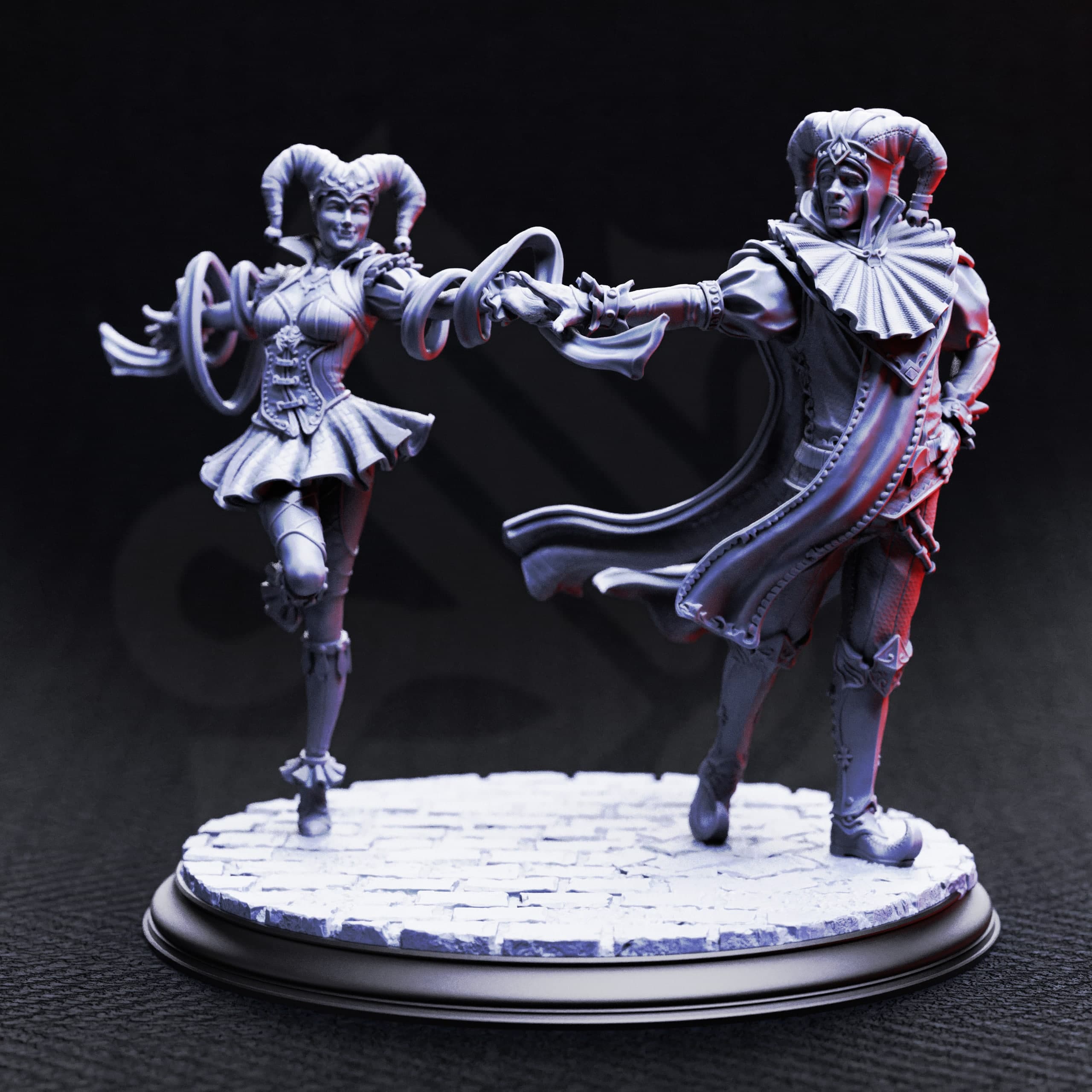 Sanguine & Melancholy – Vampire Jester Lovers