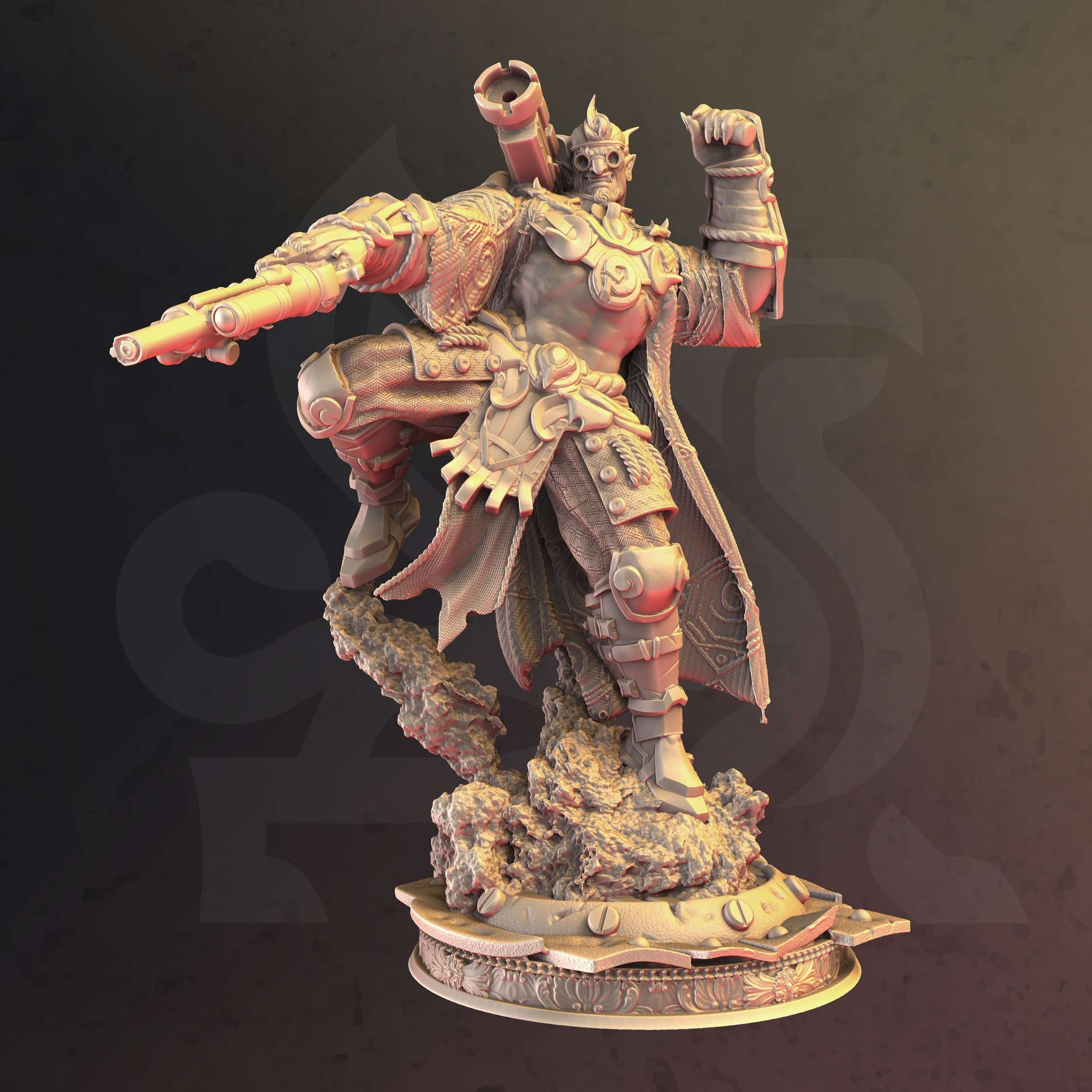 Tomas Lumens –  Half-Orc Artificer