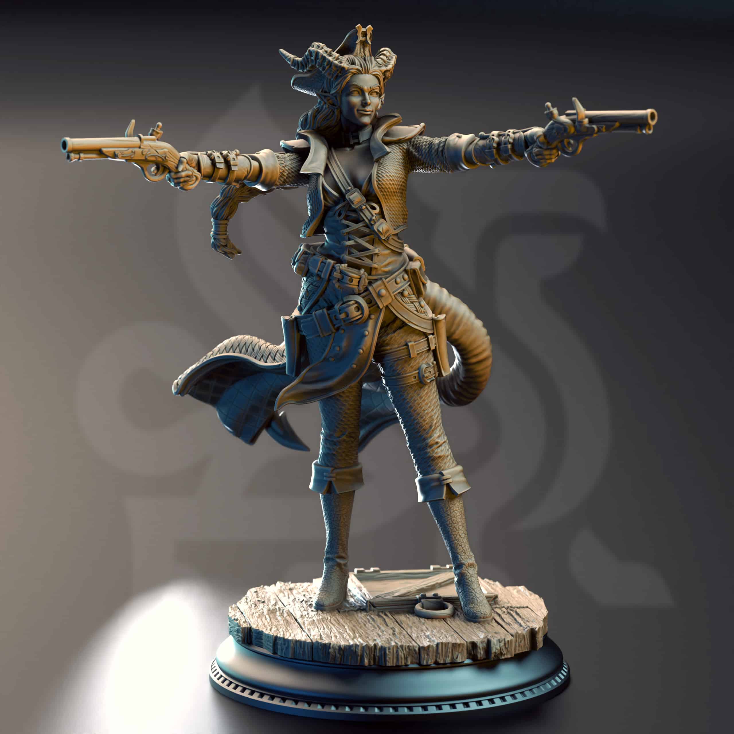 Trixie “Sureshot” Kelpie – Pirate Gunslinger