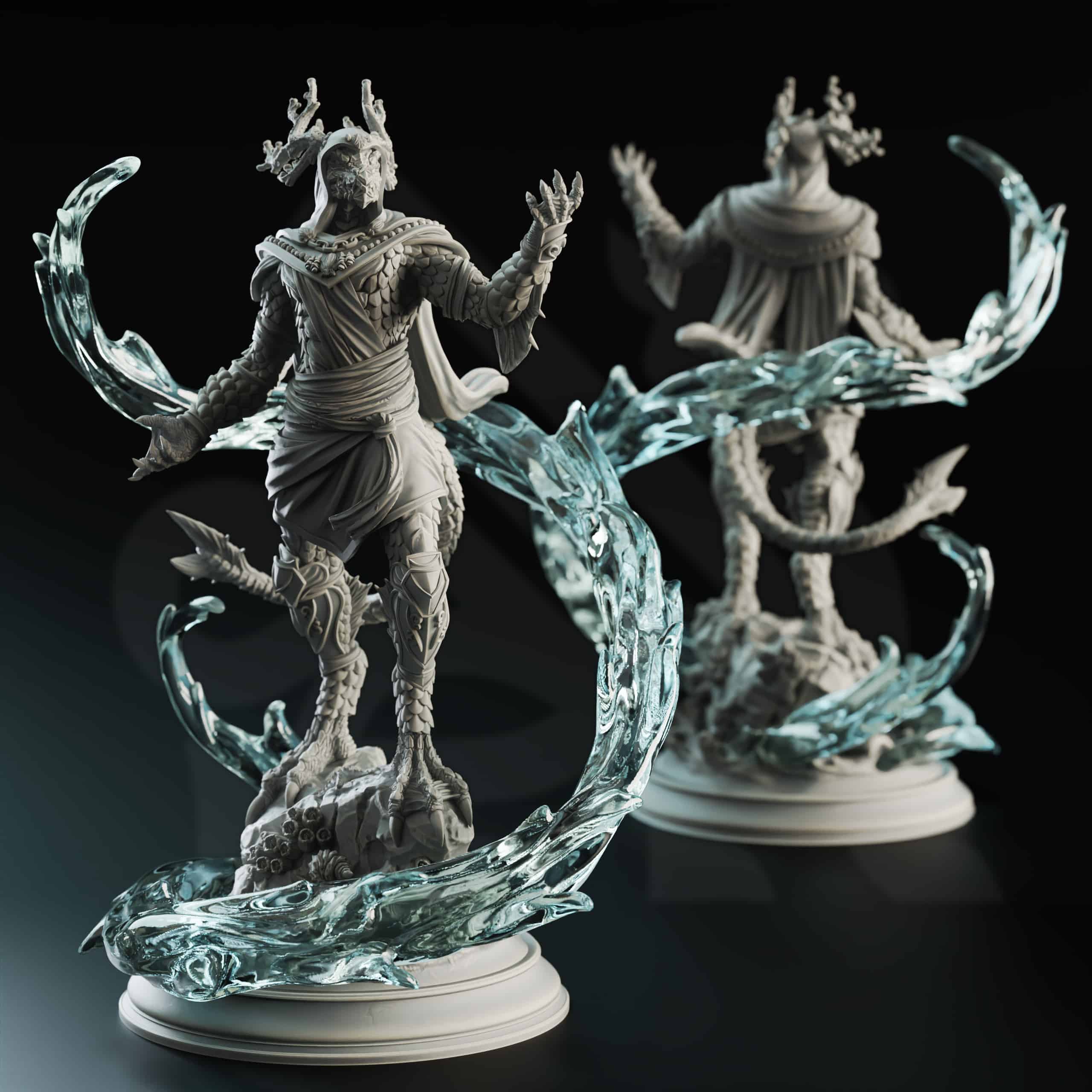Voskathar – Dragonborn of the Tides