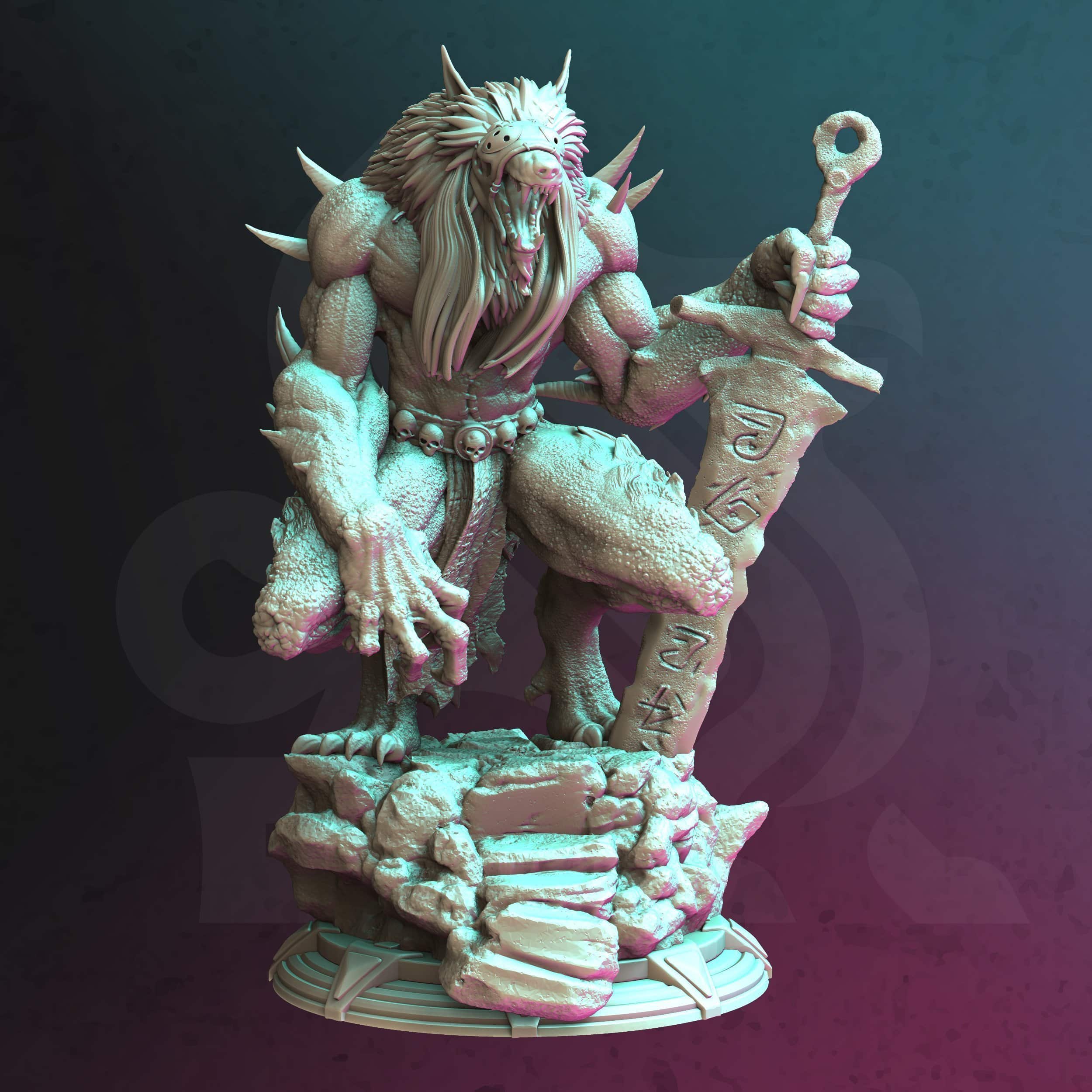 Werewolf Alpha – Scrag Blackborne