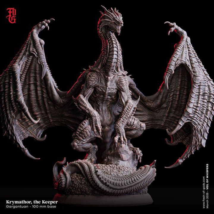 Krymathor, The Keeper (Ancient Red Dragon)