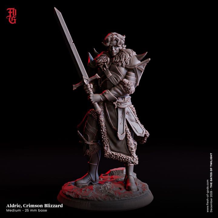 Returning Hero - Aldric, Crimson Blizzard