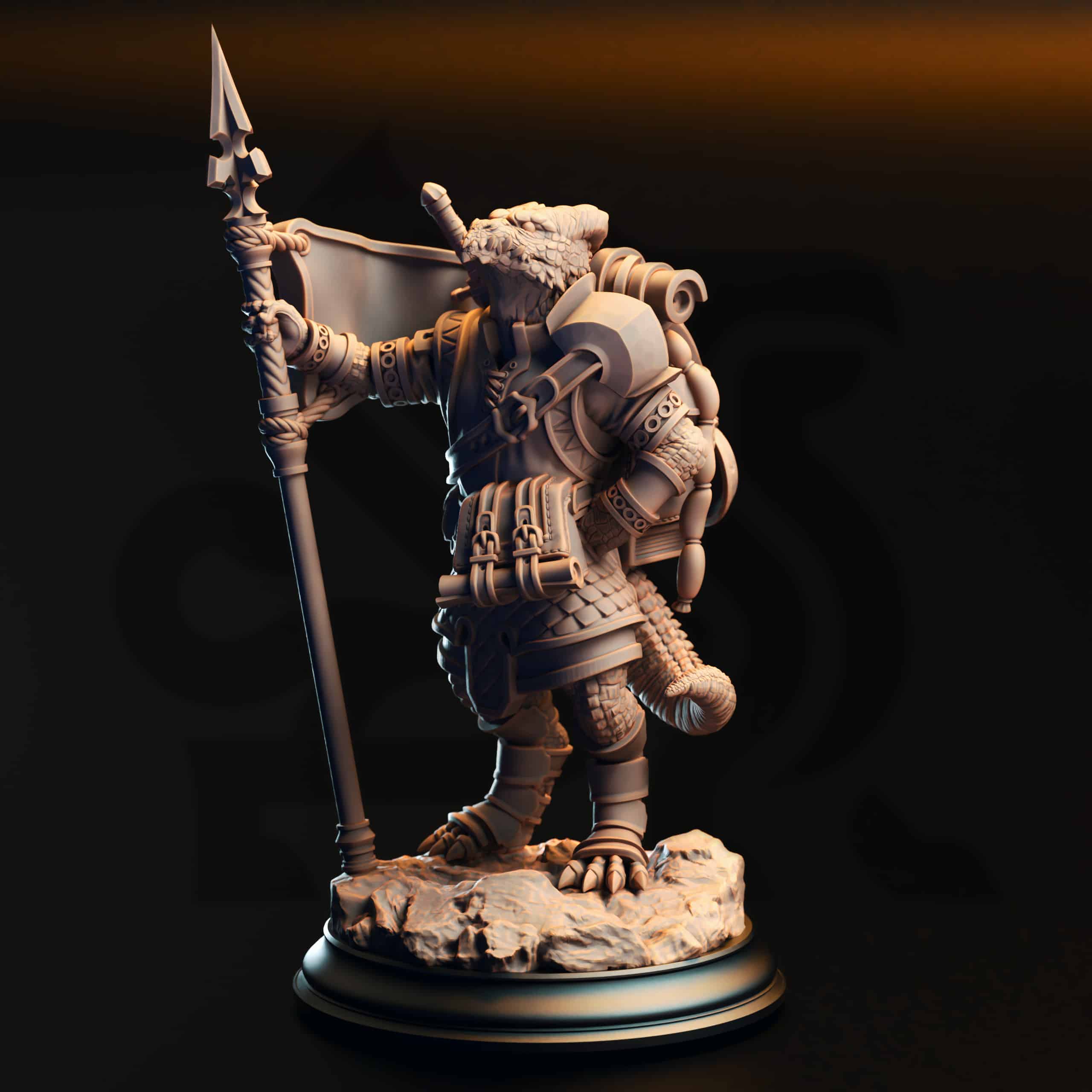 Archemen the Stouthearted – Silver Kobold Squire