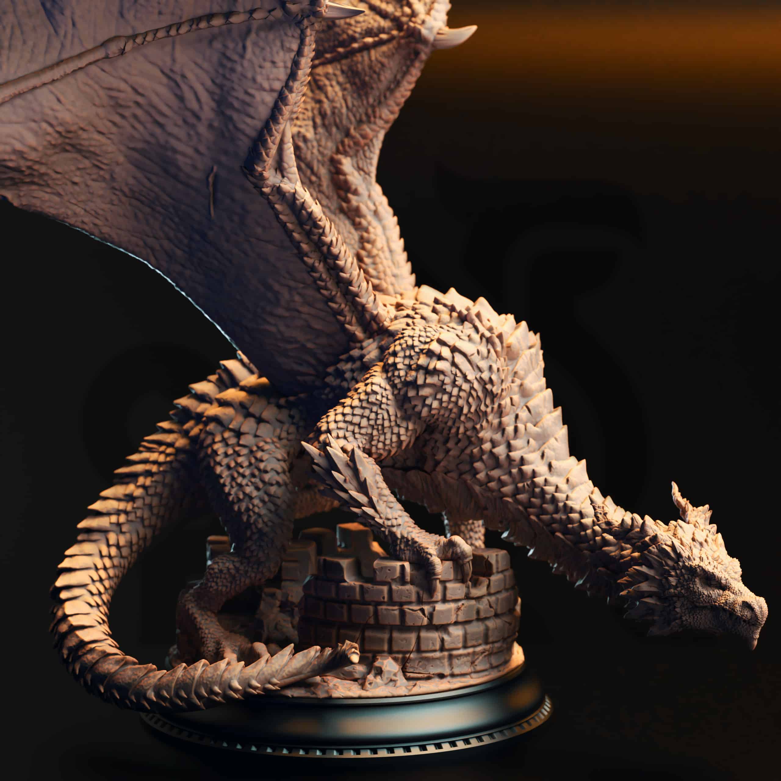 Azmordion the Ever-Prideful – Adult Silver Dragon