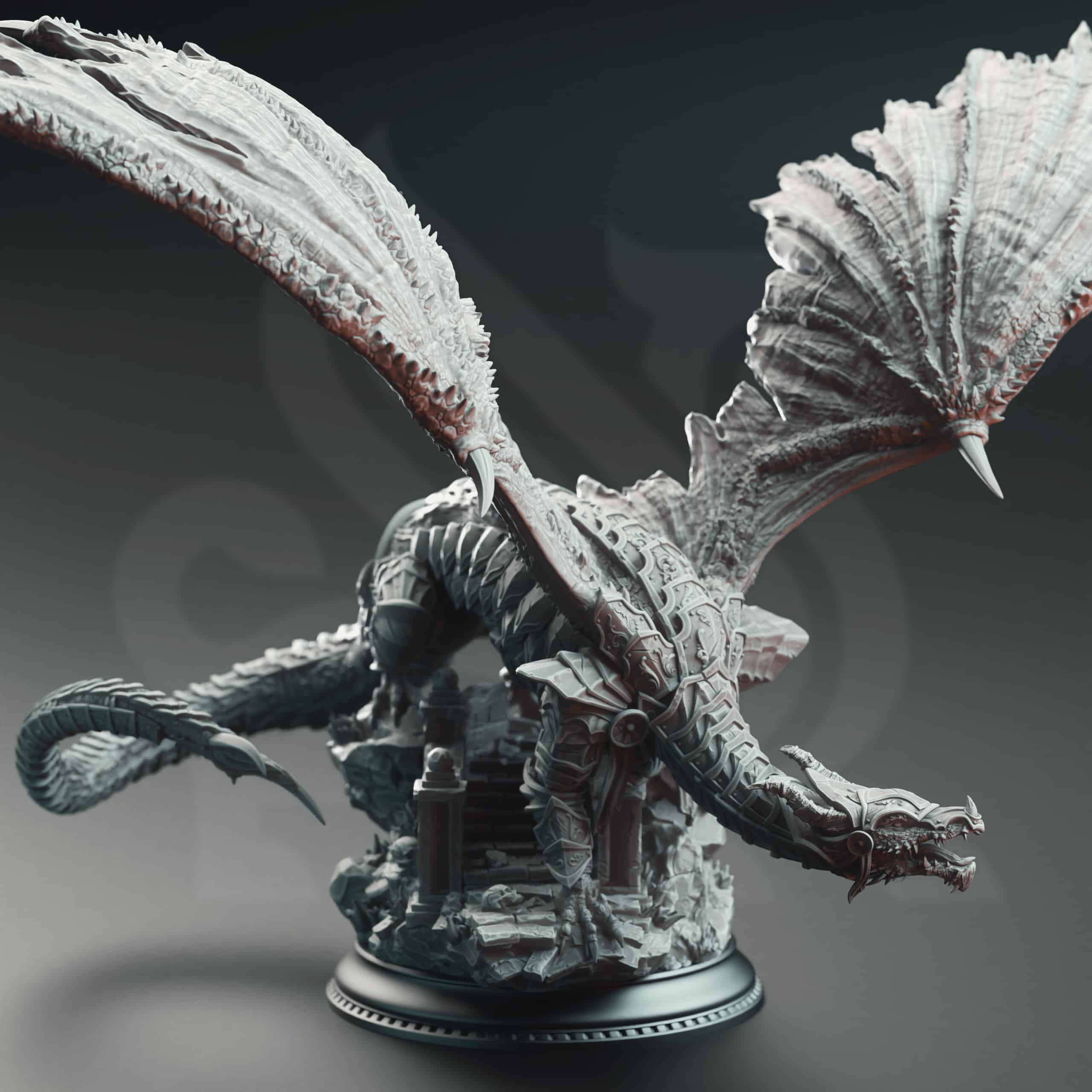 Kuriazor the Dark Scaled – Dragon of the Depths