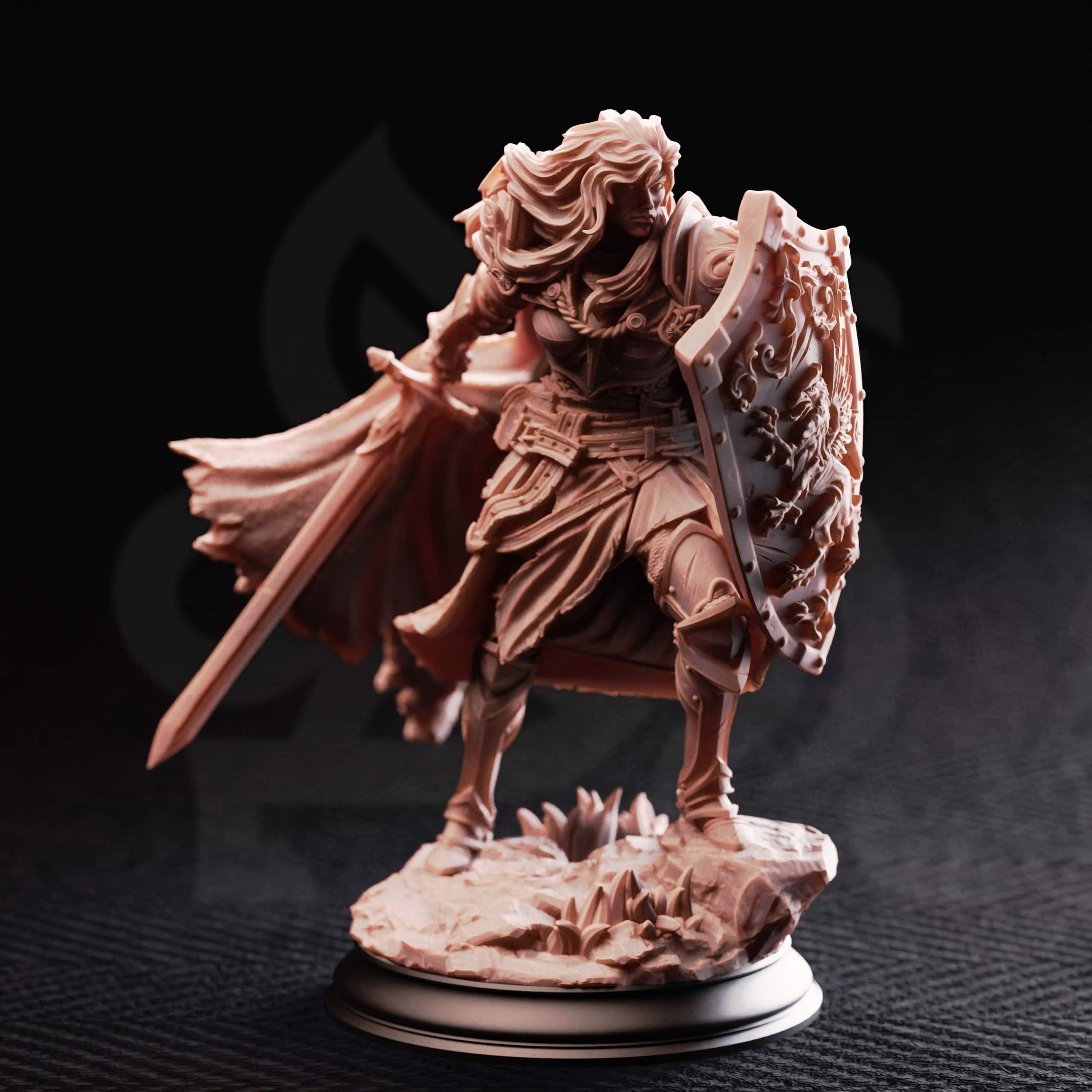 Lydia the Untarnished – Golden Griffin Sergeant